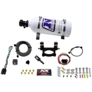 Scion FR S Nitrous Oxide Injection System - Nitrous Express - FRS/BRZ Plate System (35-100HP) with 5lb Bottle, Spraybarless technology - `13-`27